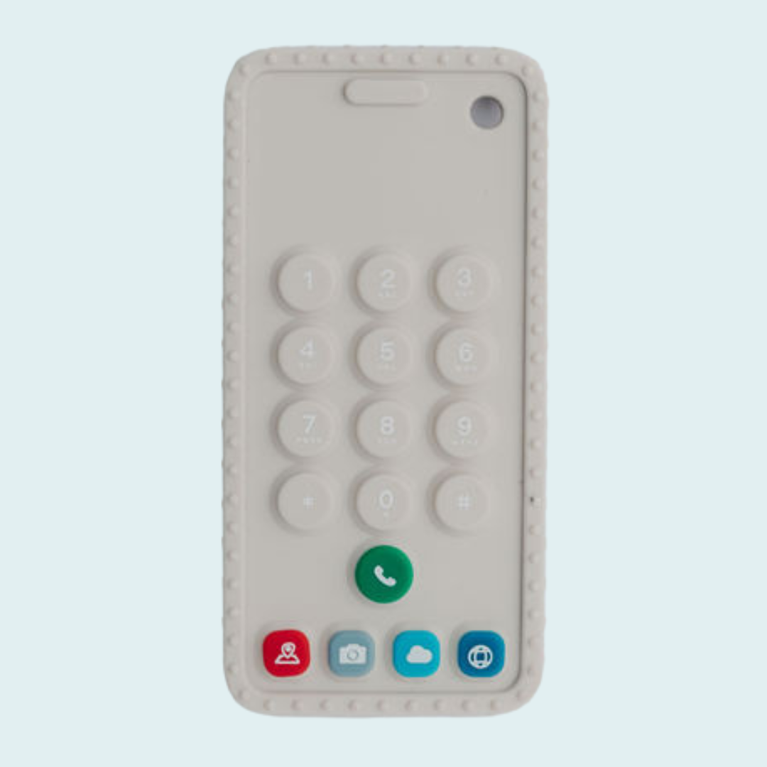 Tiny Talk Teether- Silicone Phone
