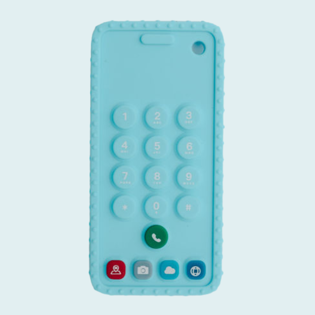 Tiny Talk Teether- Silicone Phone