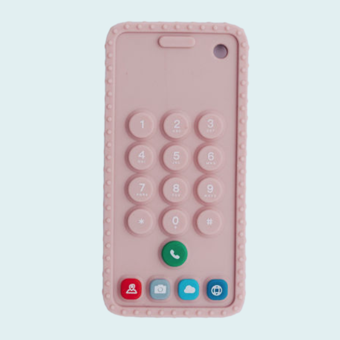 Tiny Talk Teether- Silicone Phone