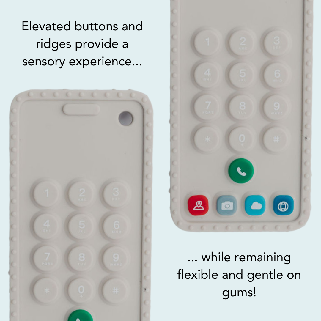 Tiny Talk Teether- Silicone Phone