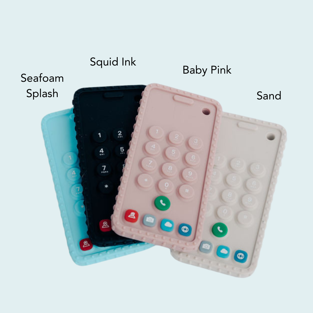 Tiny Talk Teether- Silicone Phone