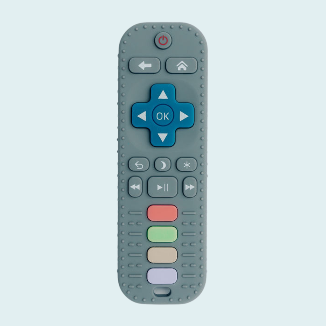 Click n' Chew Teether- Silicone Remote