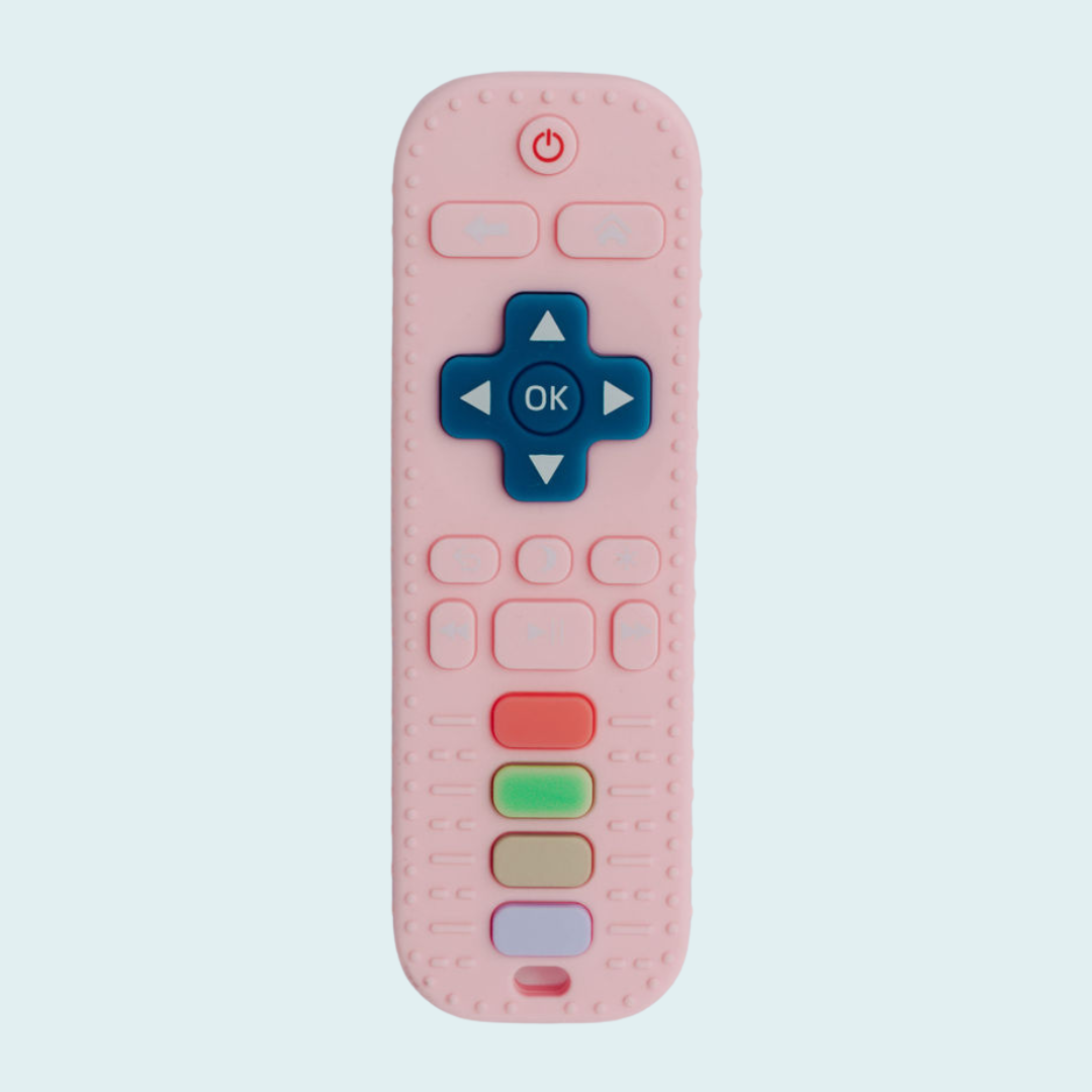 Click n' Chew Teether- Silicone Remote