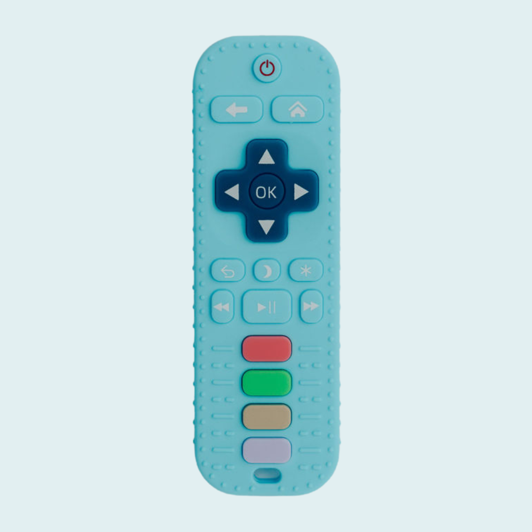 Click n' Chew Teether- Silicone Remote
