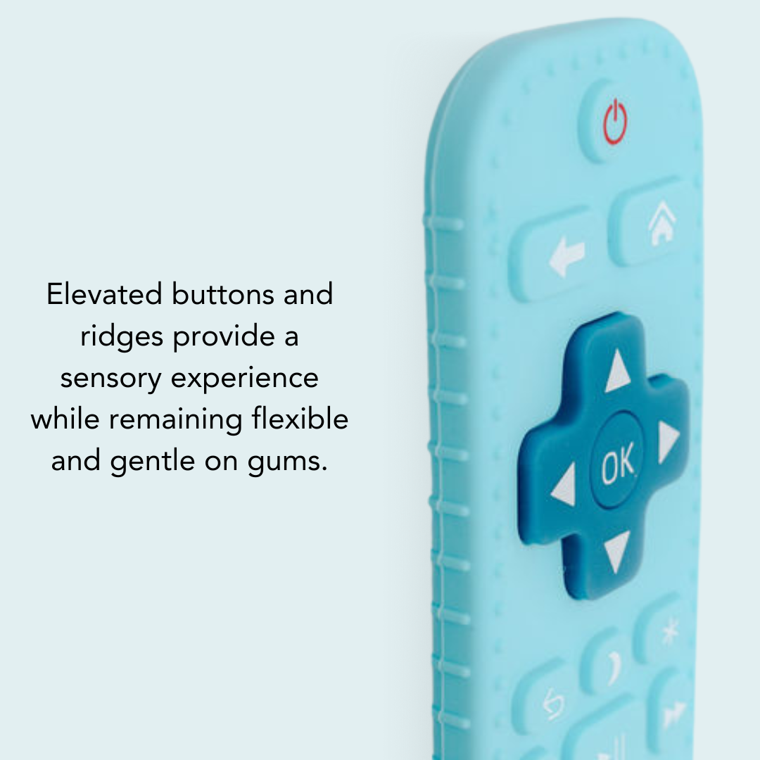 Click n' Chew Teether- Silicone Remote