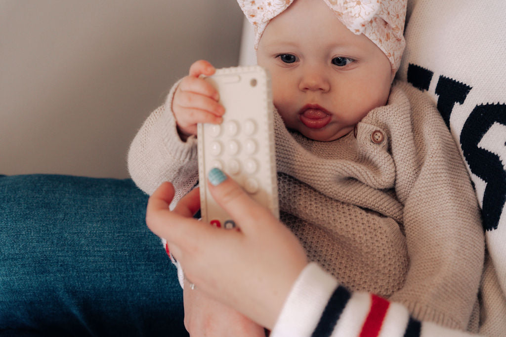 Tiny Talk Teether- Silicone Phone