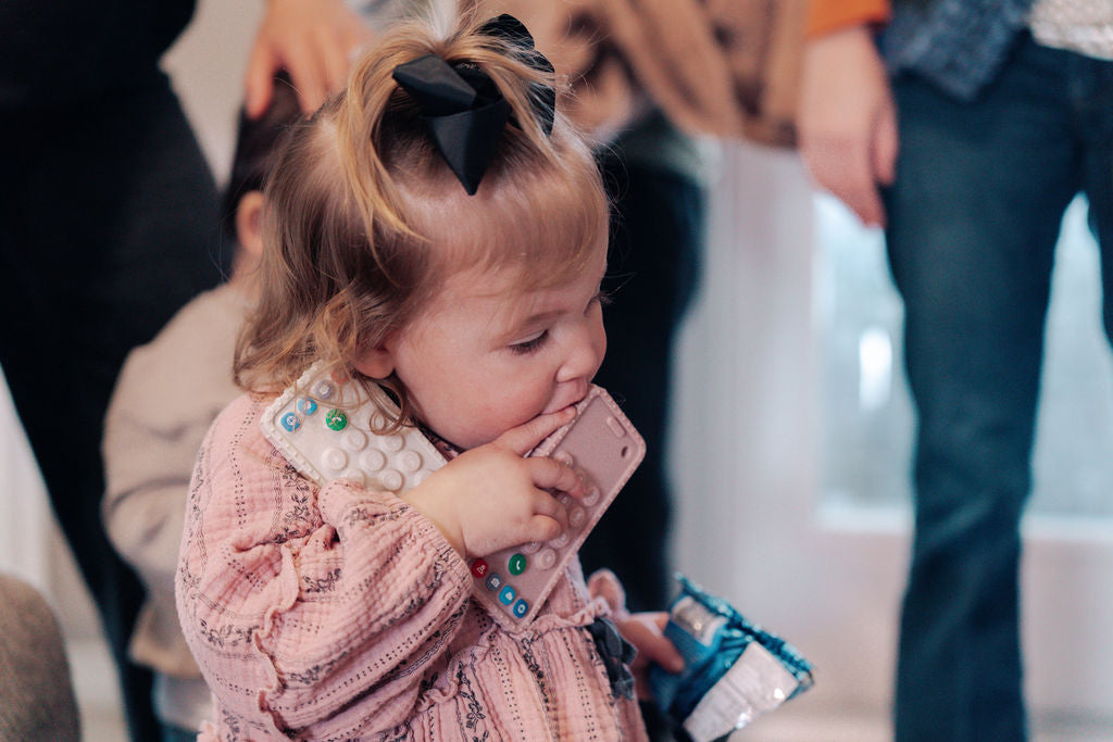 Tiny Talk Teether- Silicone Phone