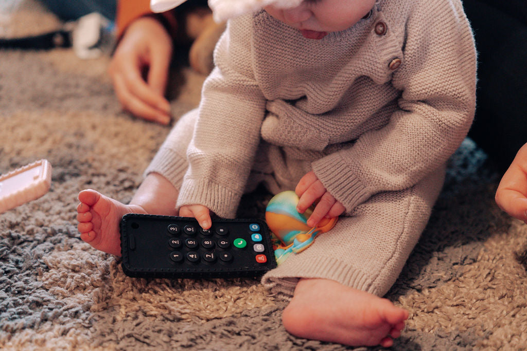 Tiny Talk Teether- Silicone Phone